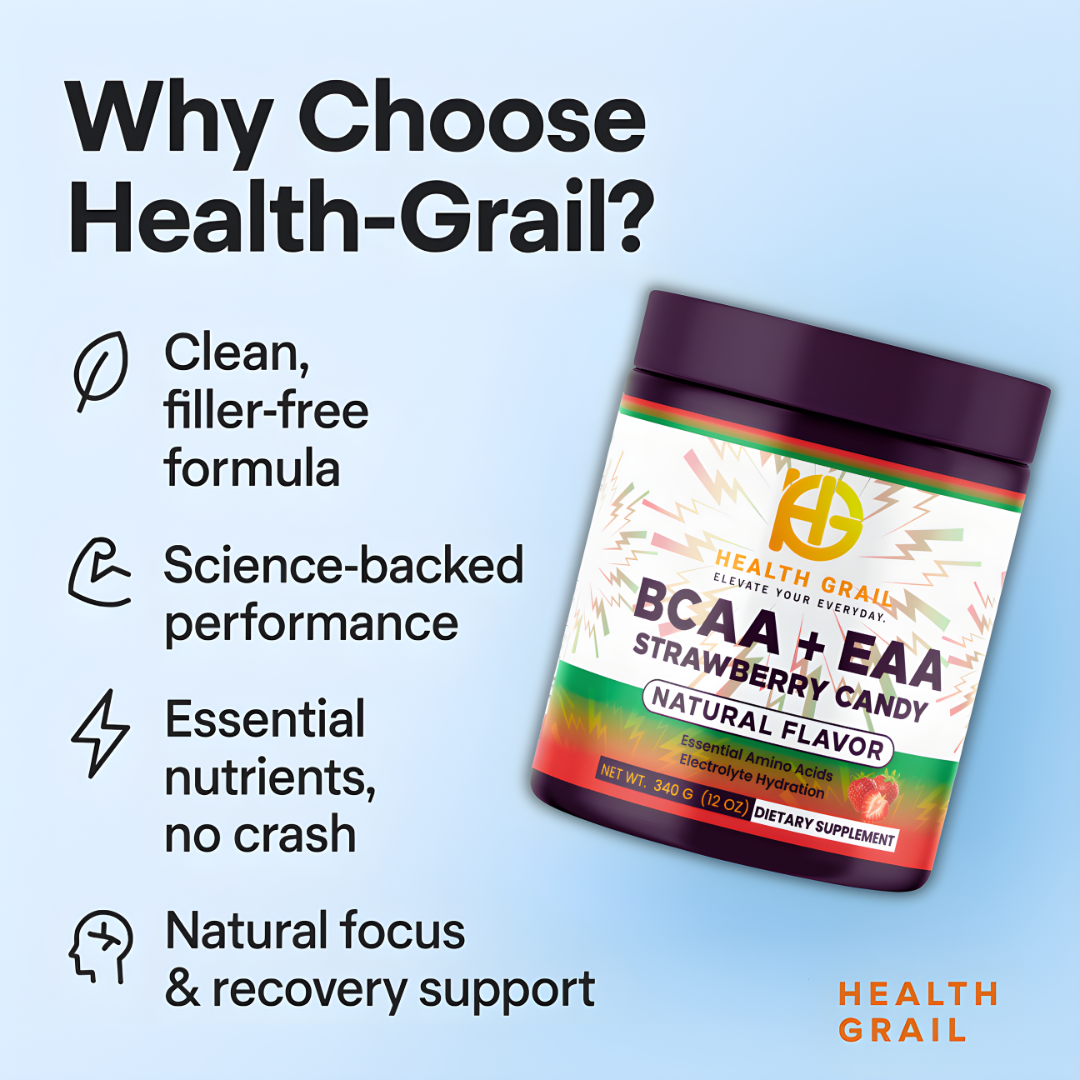 Strawberry BCAA + EAA Recovery & Hydration